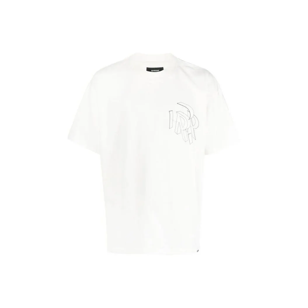 REPRESENT Белая Мужская T-Рубашка