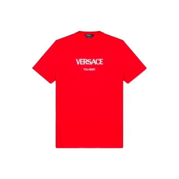 VERSACE T Shirts Men's Red