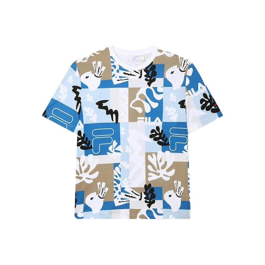 FILA T Shirts Men's All Over Print