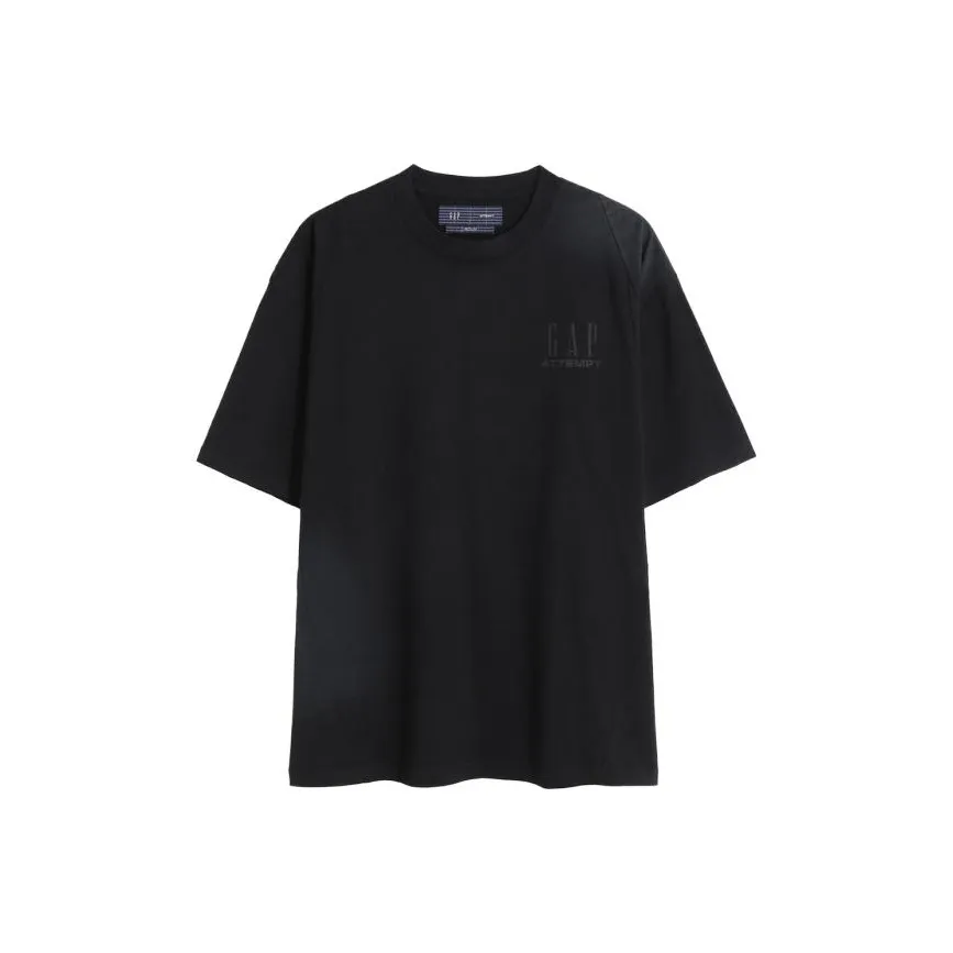 GAP x ATTEMPT T-Shirt Унисекс Черный