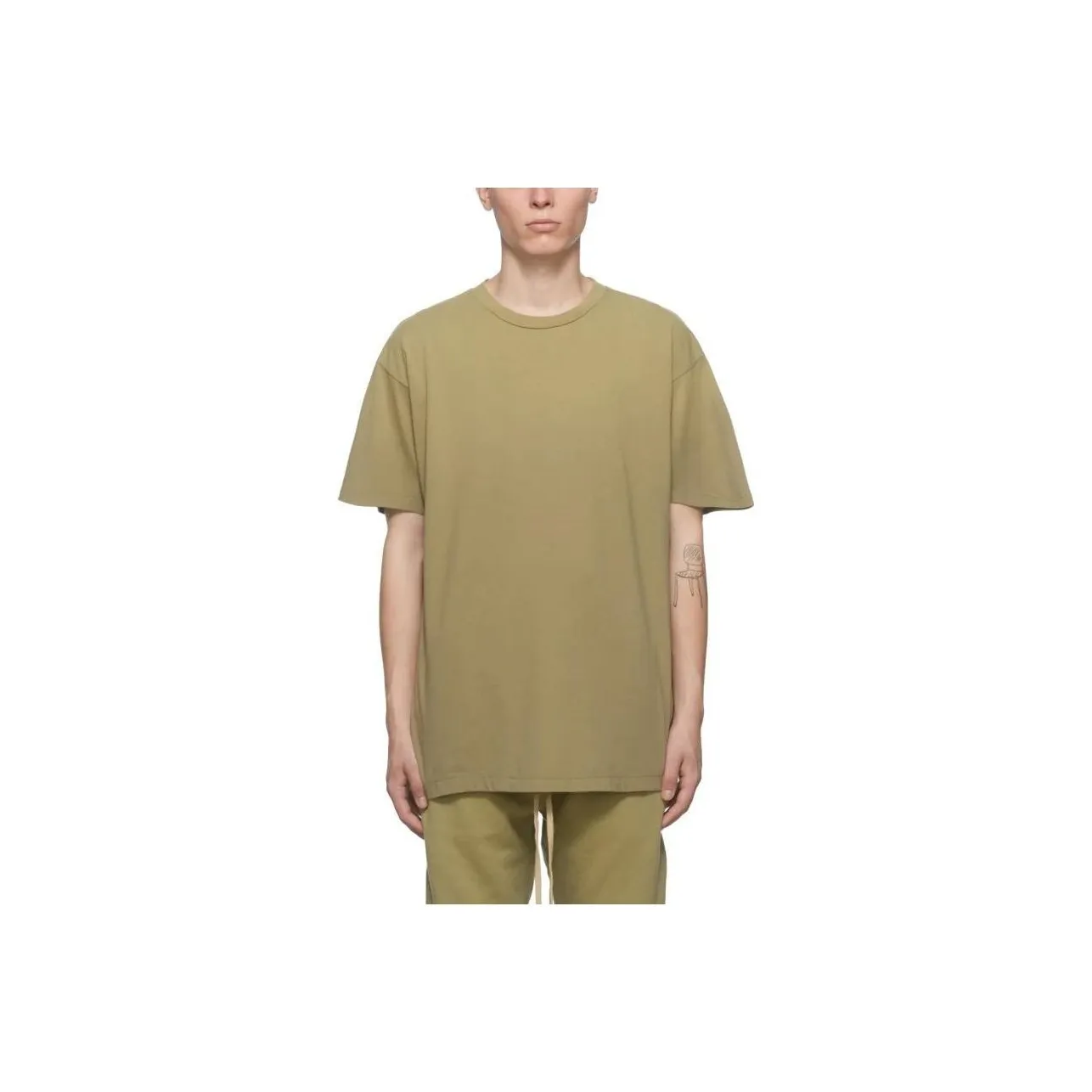 Fear Of God SS23 Eternal T Shirts Men's Vintage Army Green