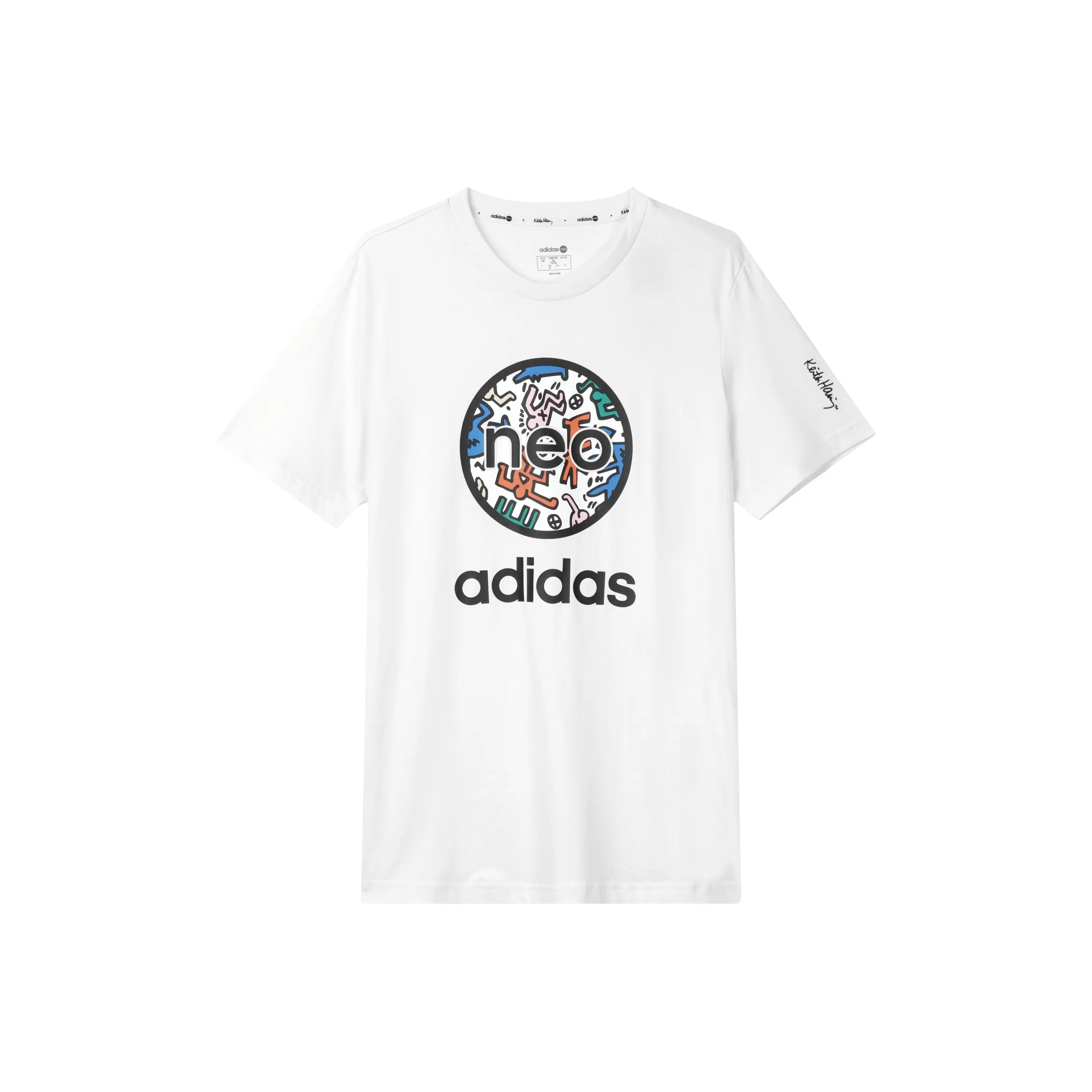 Adidas Neo x · Keith Haring T Shirt Unisex White