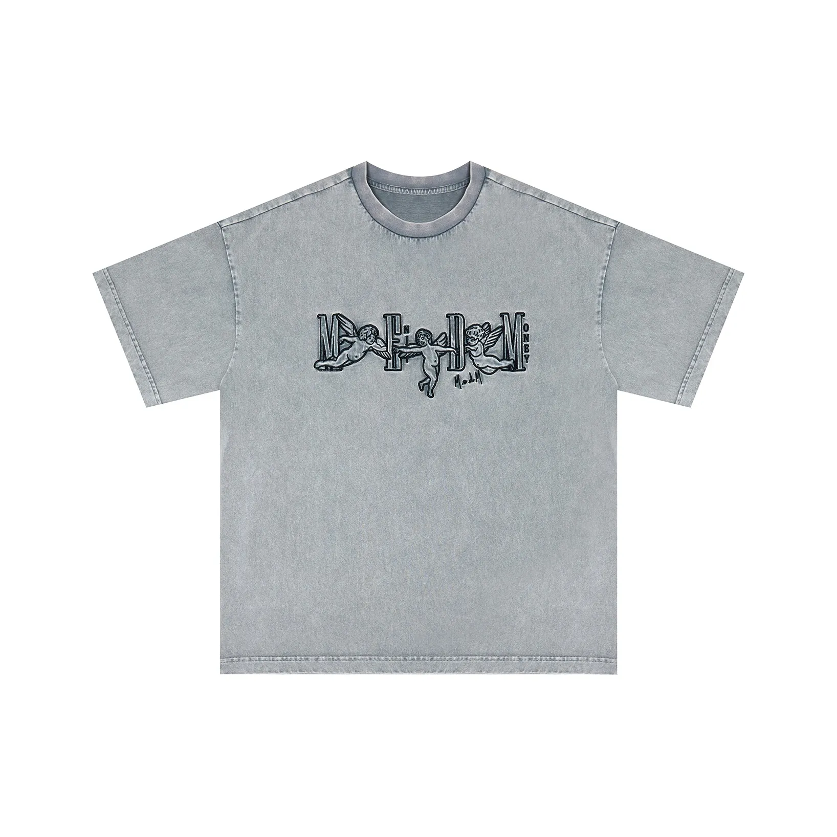 MEDM SS22 T Shirt Unisex Light Gray