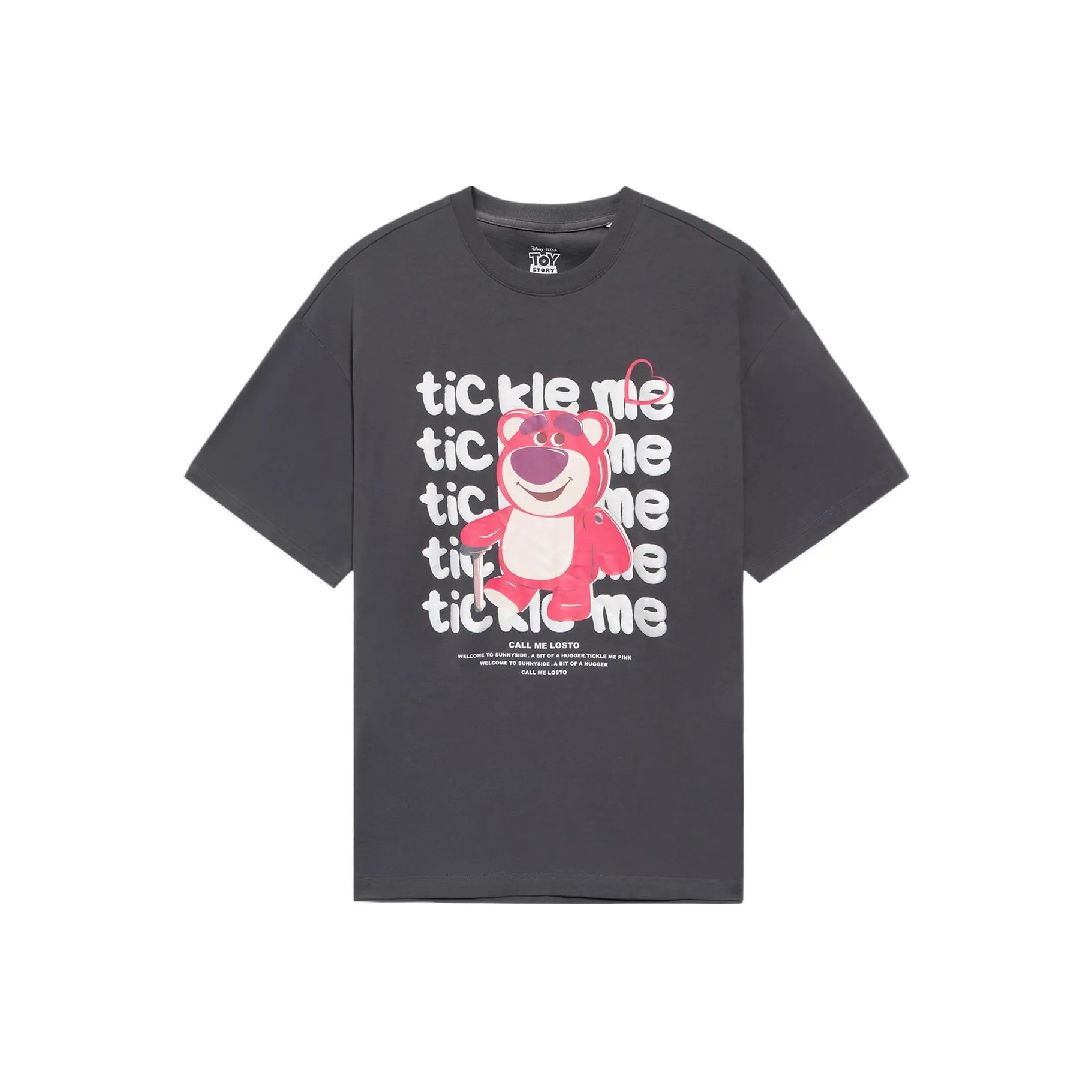 LINING Дисней Серый Унисекс Футболка