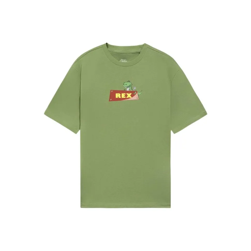 LiNing Disney T Shirt Unisex Naughty Green
