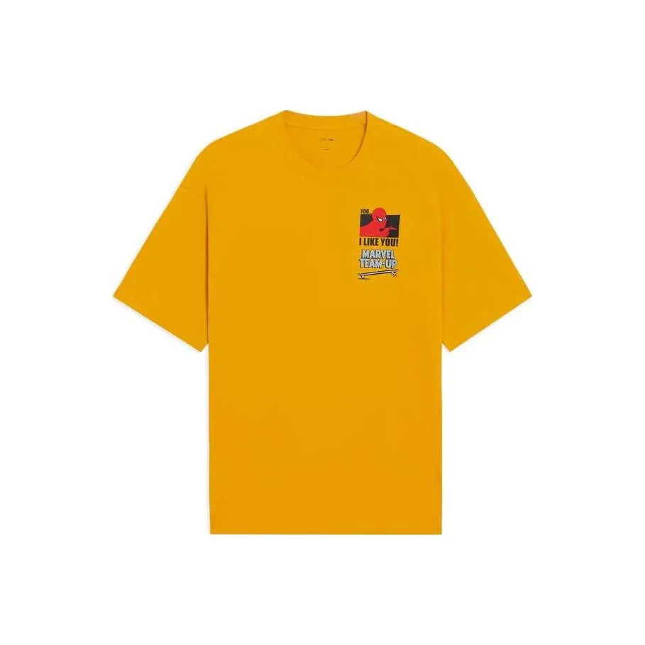 Подкладка Disney T-Shirt Унисекс Цитрусово-оранжевый Желтый