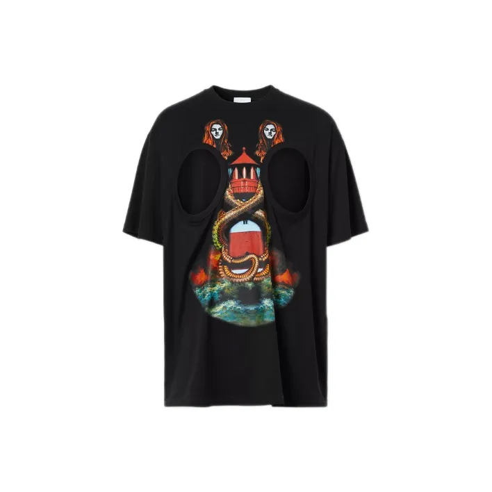 Burberry T-Shirts Men Black