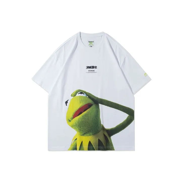LiNing x Disney T Shirt Unisex White