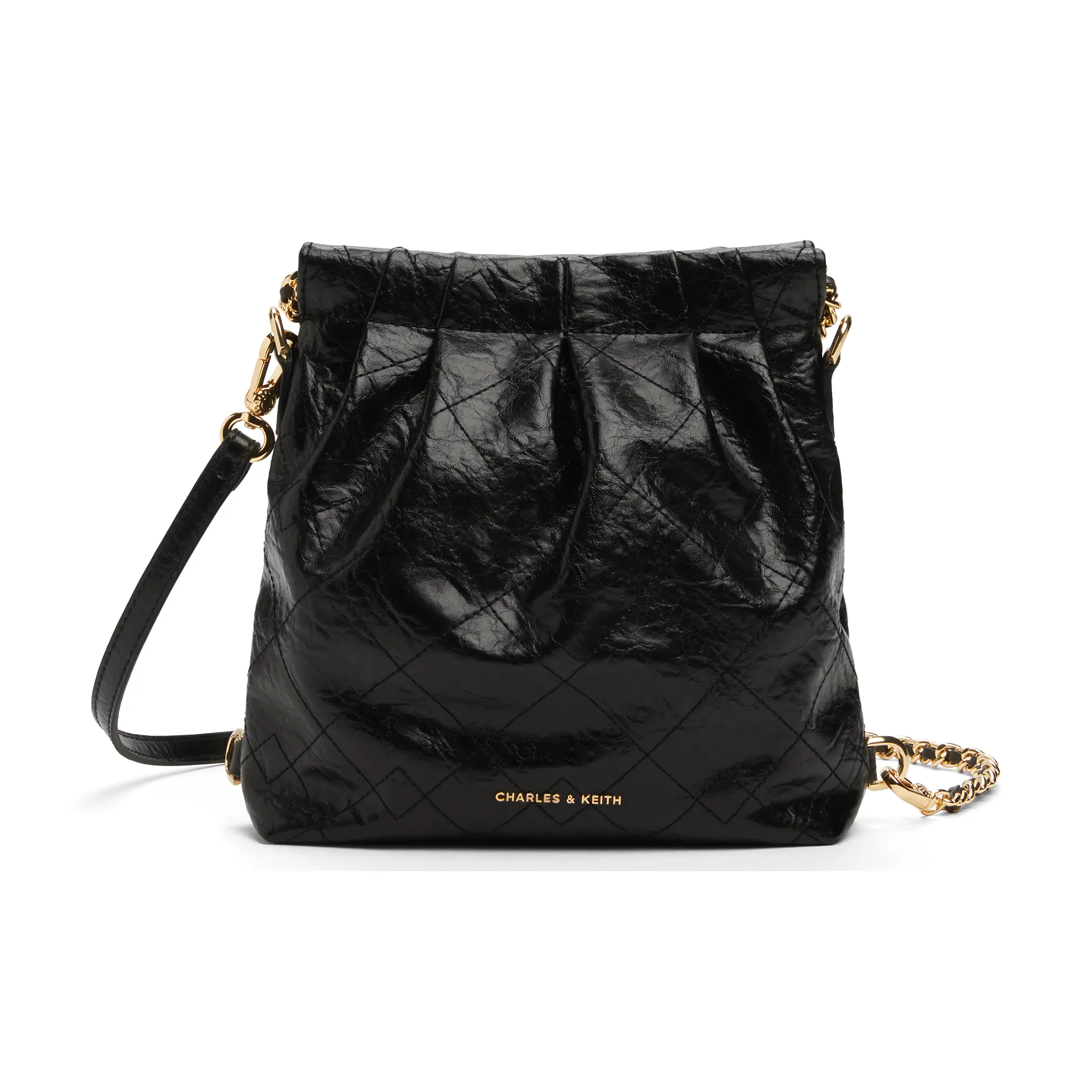 CHARLES KEITH ПУ (полиуретан) Рюкзак Маленький Женский Многоцветный