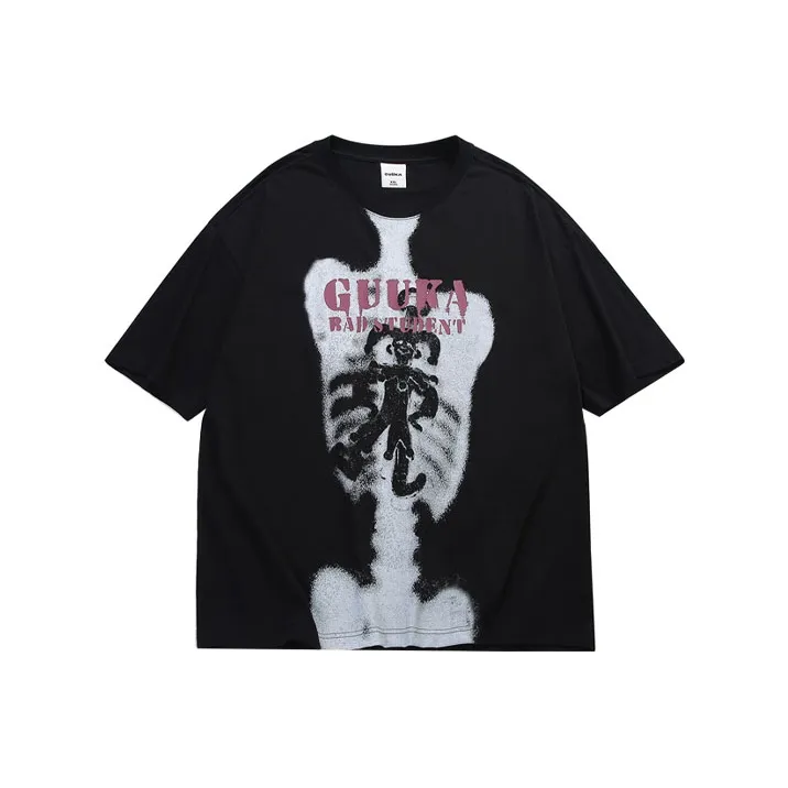 Guuka Мужские черные футболки