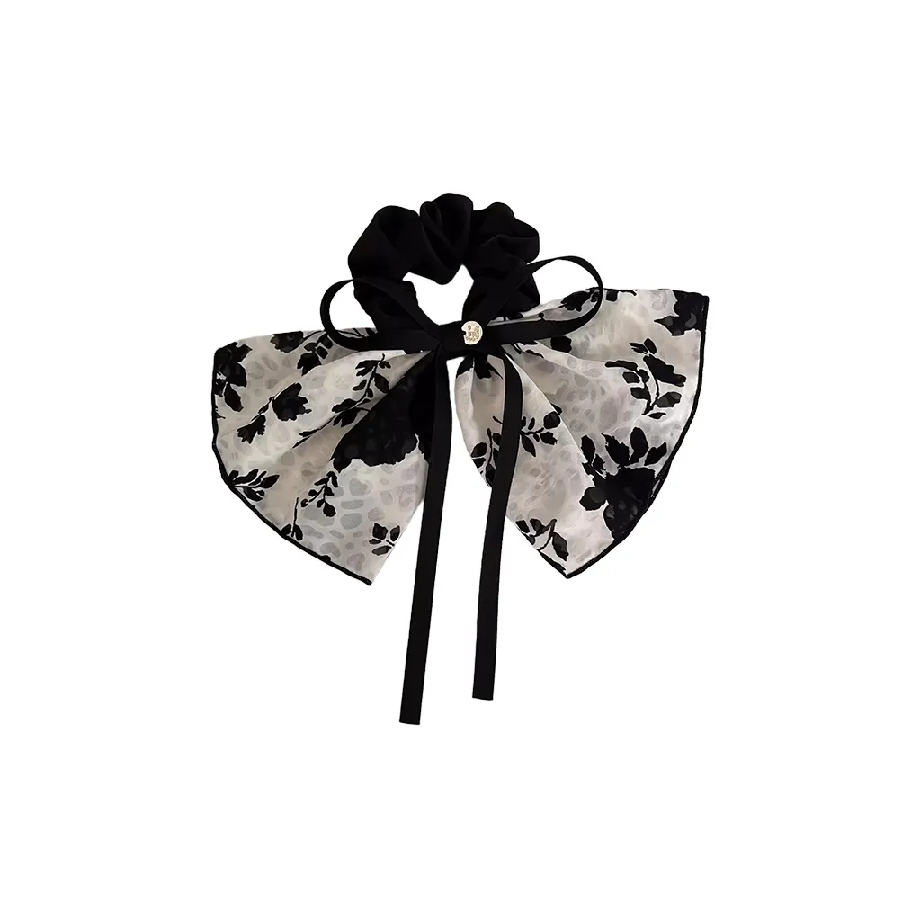 Water Jade Fabric Hair Tie Women's