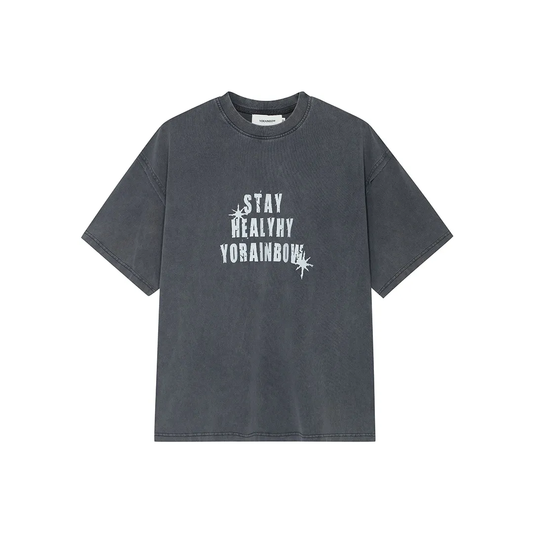 YearnObtainRainbow T-Shirt Унисекс Батик Темно-Серый