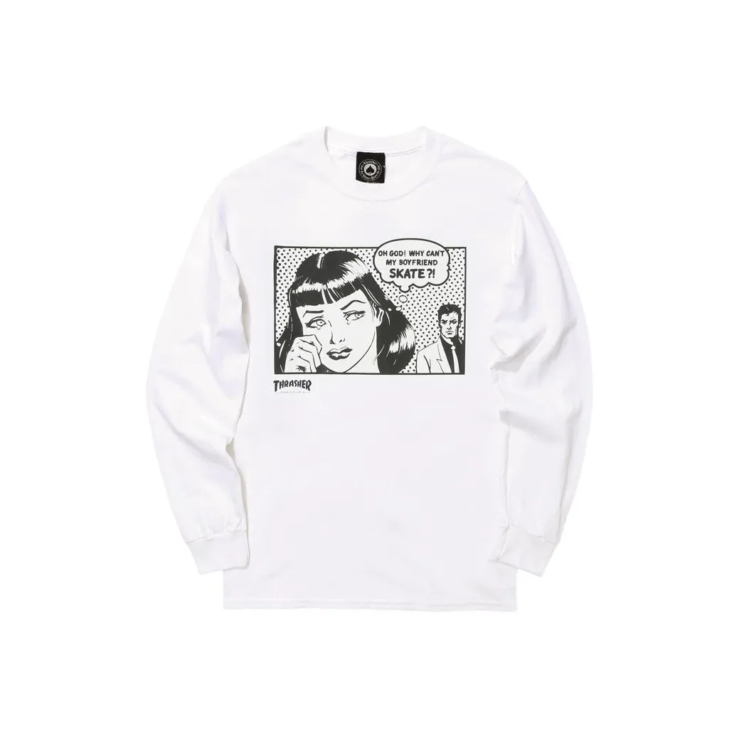 Thrasher T Shirts Unisex White