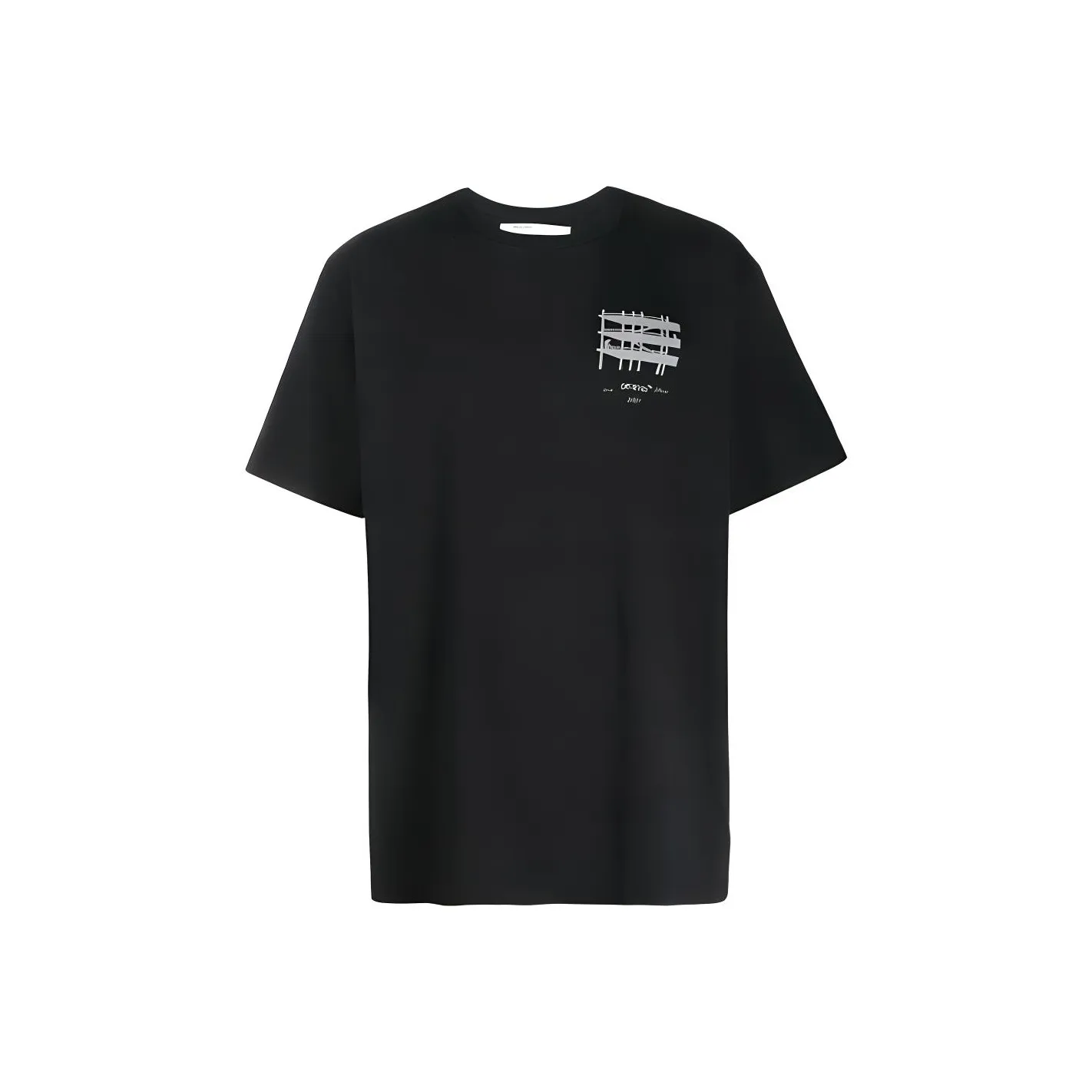 OFF WHITE Slim Fit Reflective Industrial T Shirt
