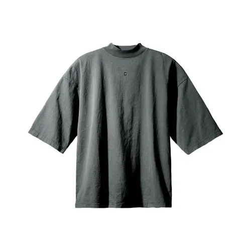 Yeezy X Gap X Balenciaga Темно-зеленая унисекс футболка