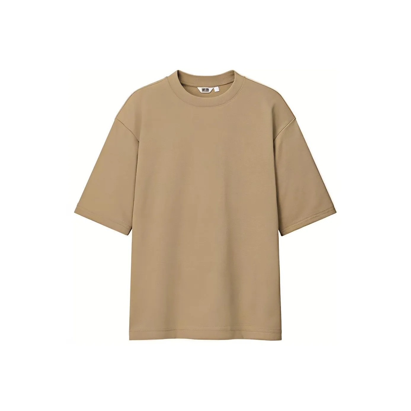 UNIQLO T-Shirt Унисекс Темно-бежевый
