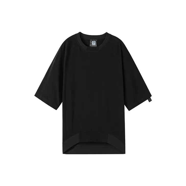 NORVINCY Breathable Solid Color 100% Cotton Cycling Short Sleeve T Shirt Unisex