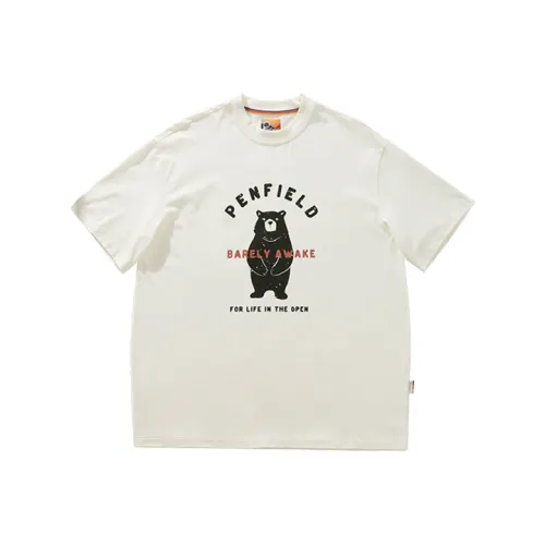 Penfield Экрю Унисекс Т-рубашка