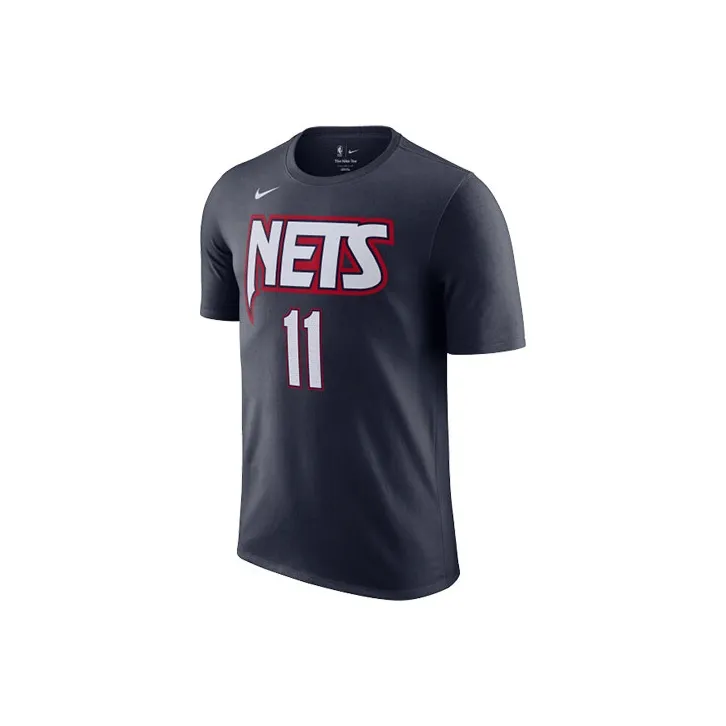 Nike Brooklyn Nets T Shirt Men's University Dark Blue