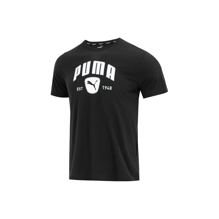 PUMA EVOSTRIPE Мужская Черная Футболка