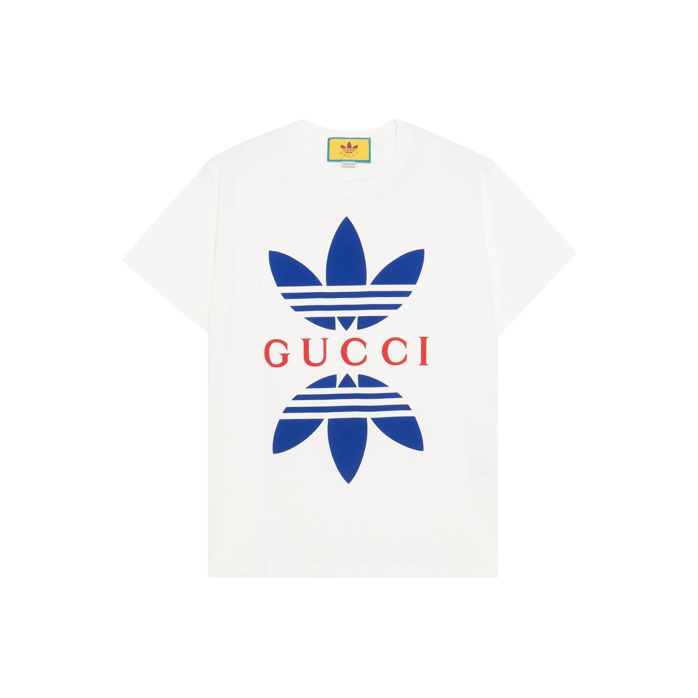 GUCCI X Adidas Cotton Jersey T Shirt