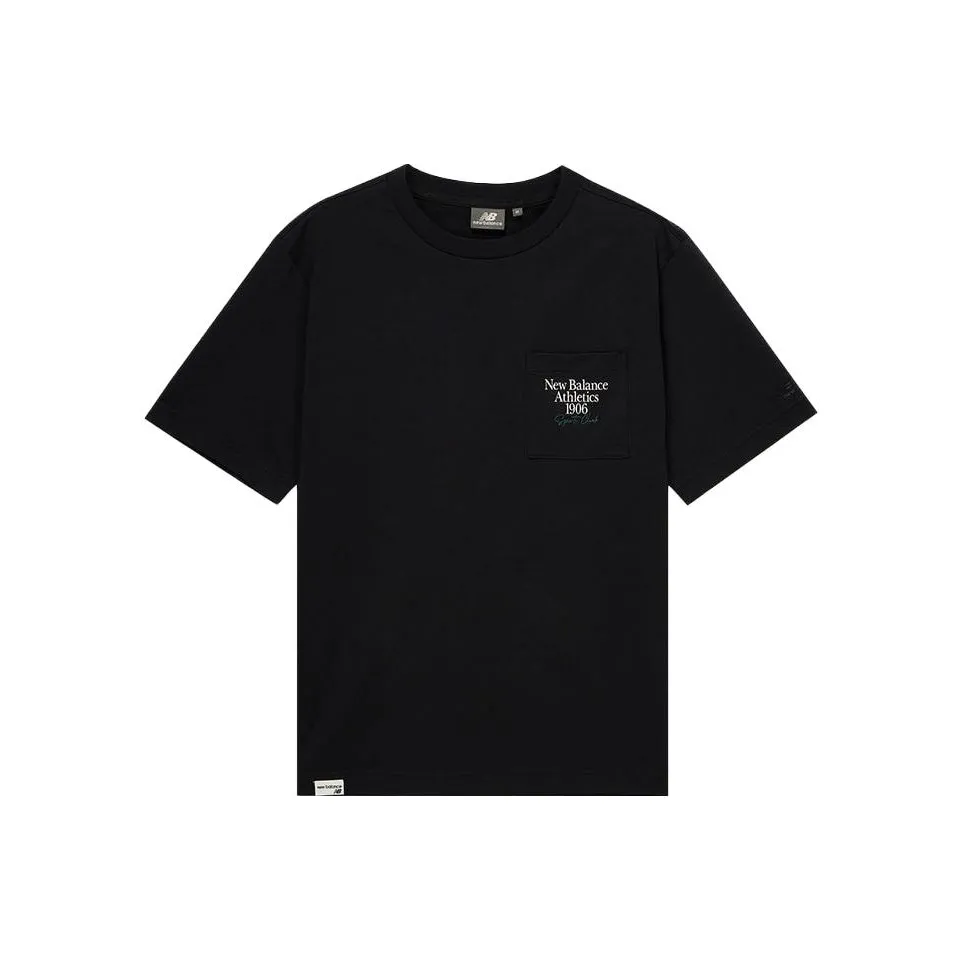 New Balance Vintage Sports Series T Shirt Men's Black
