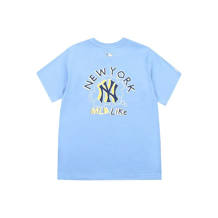 MLB Нью-Йорк Янкис Синие Унисекс Футболки
