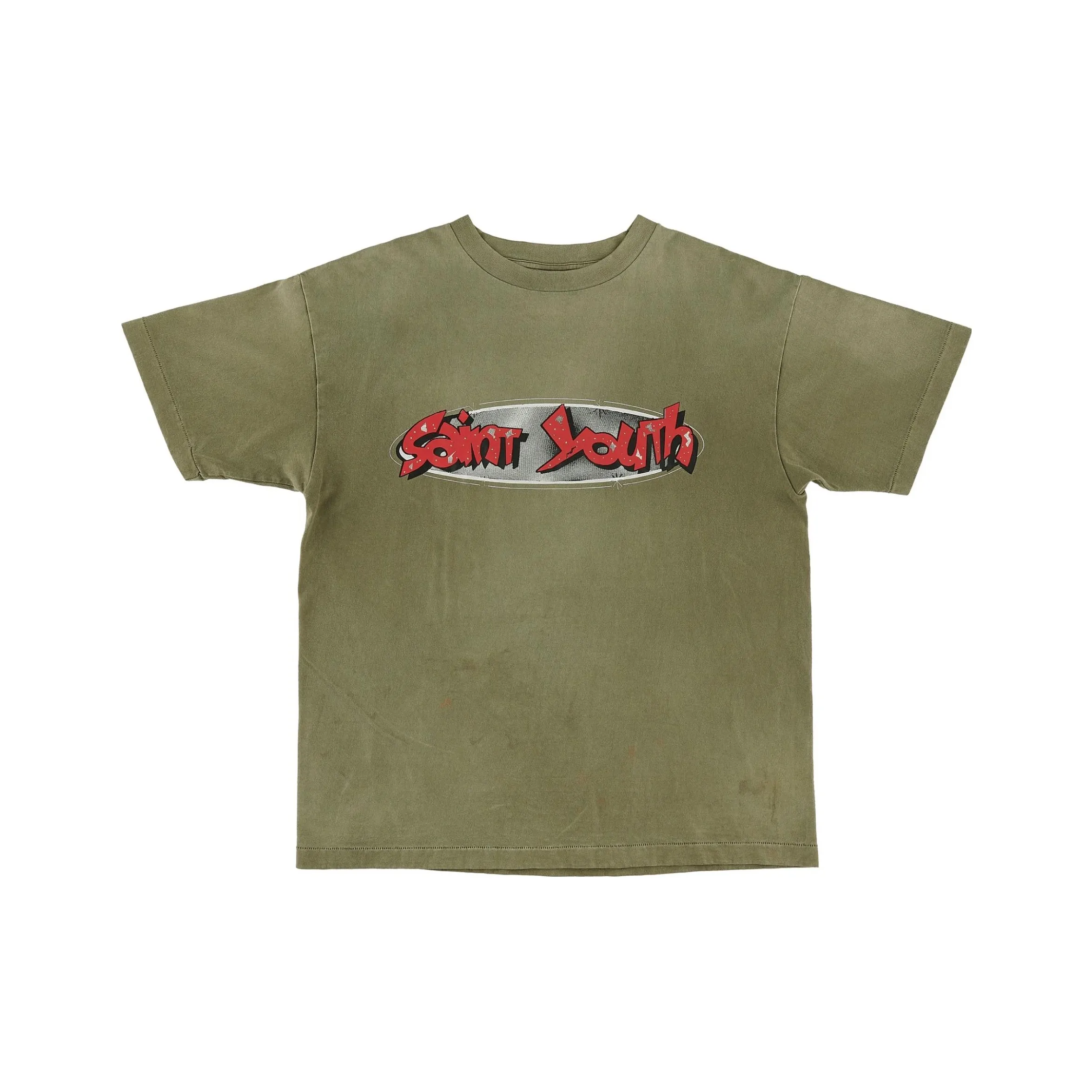 SAINT Mxxxxxx Зеленый Мужская T-Рубашка