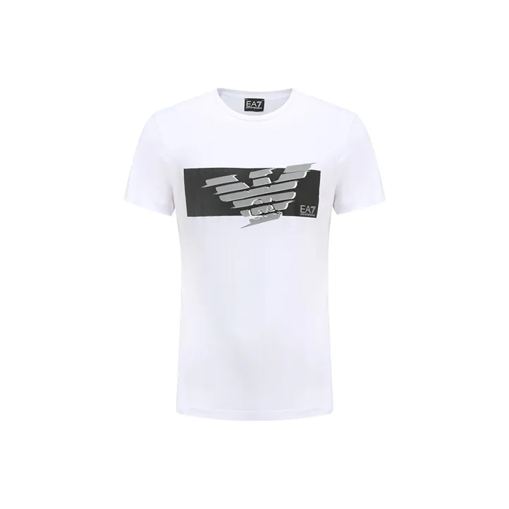 EMPORIO ARMANI T Shirts Men's White