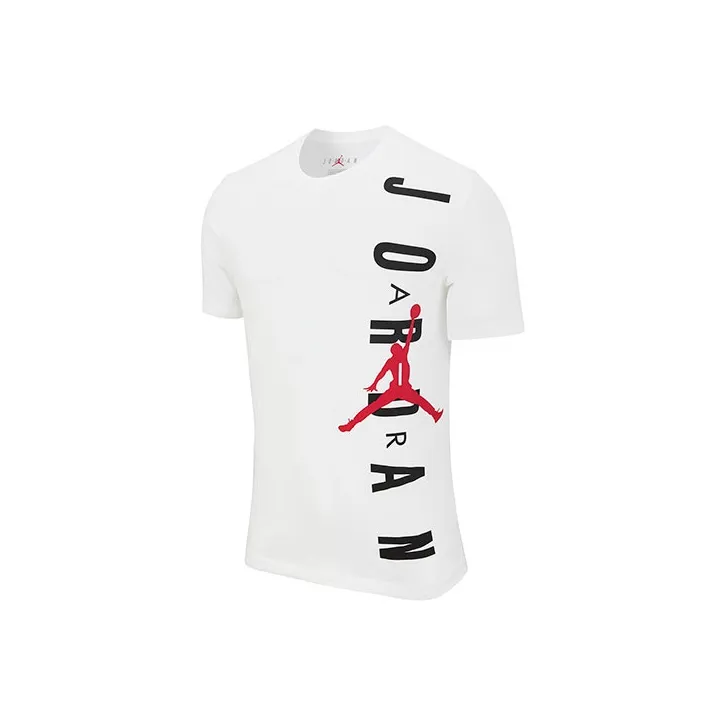 Джордан Белый Мужская Футболка