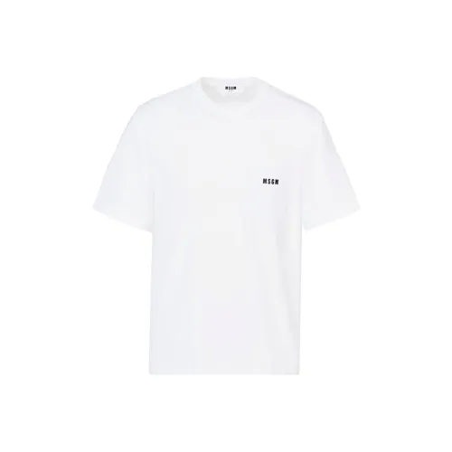 MSGM Белая Мужская Рубашка