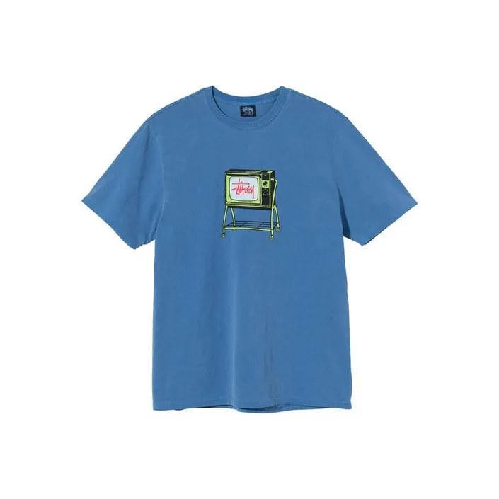 Stussy Rolling Tv Pigment Dyed Tee