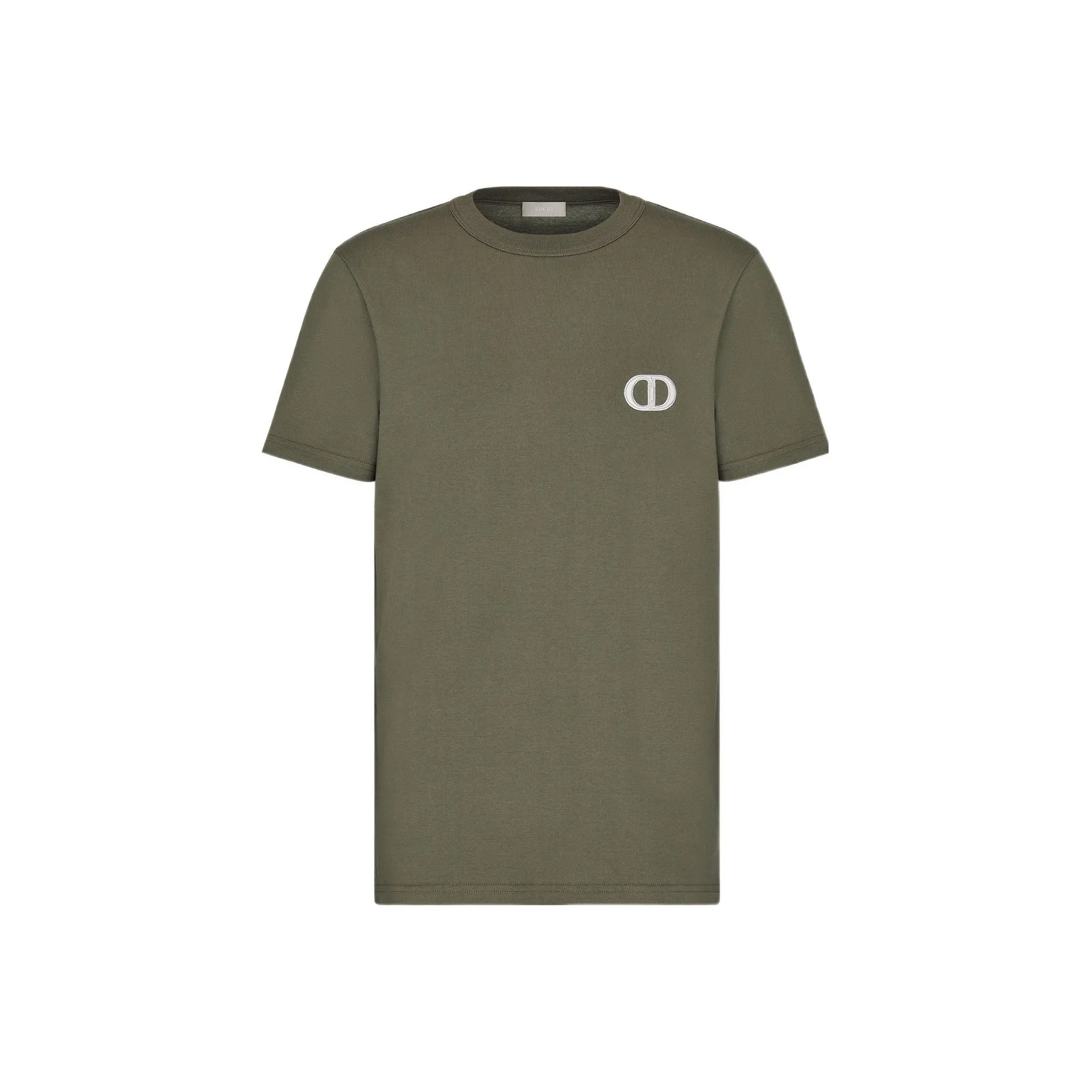 DIOR Dior Quarterly New Products SS23 Regular T-Shirt Men's Olive