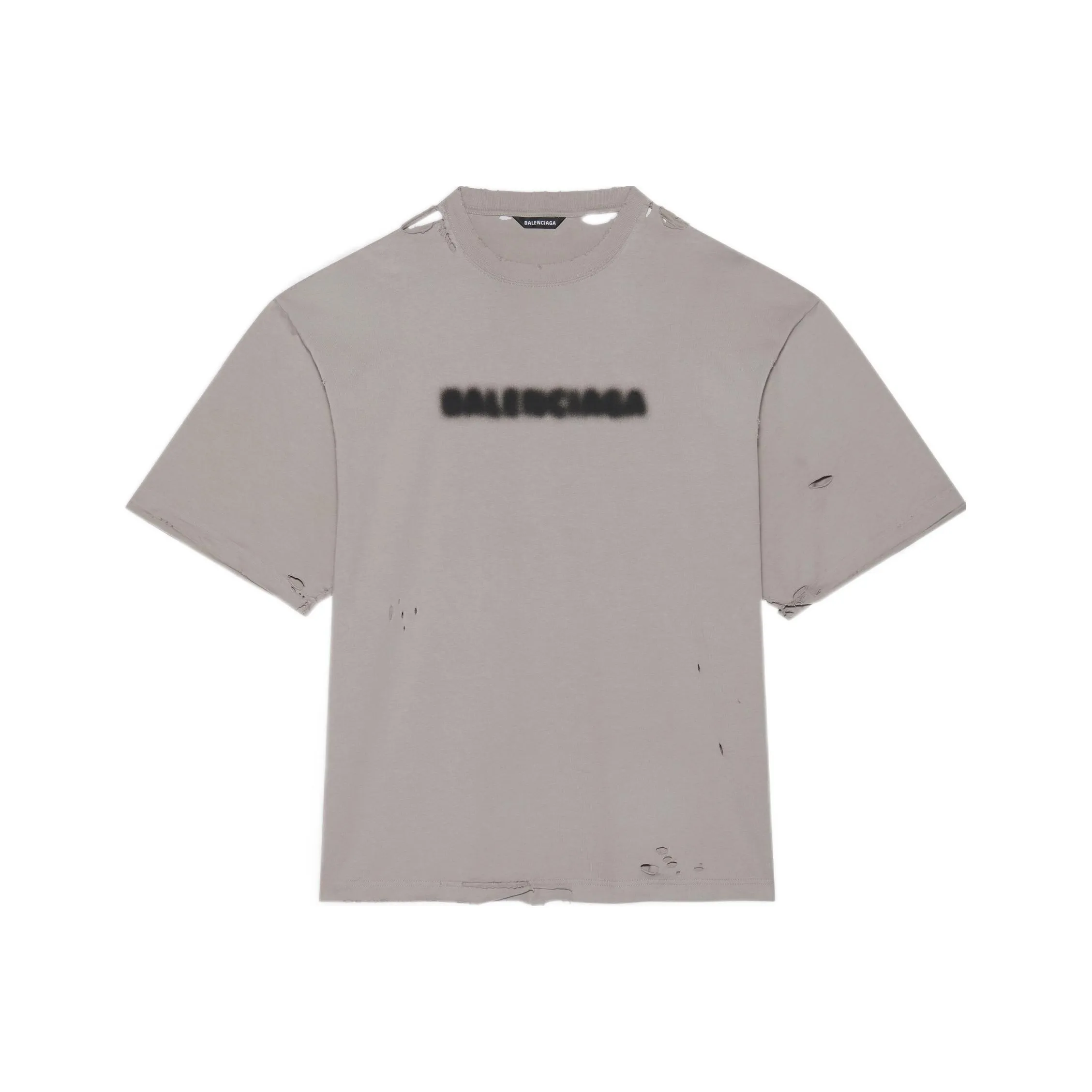 Balenciaga Wide Fit Blurry T Shirt