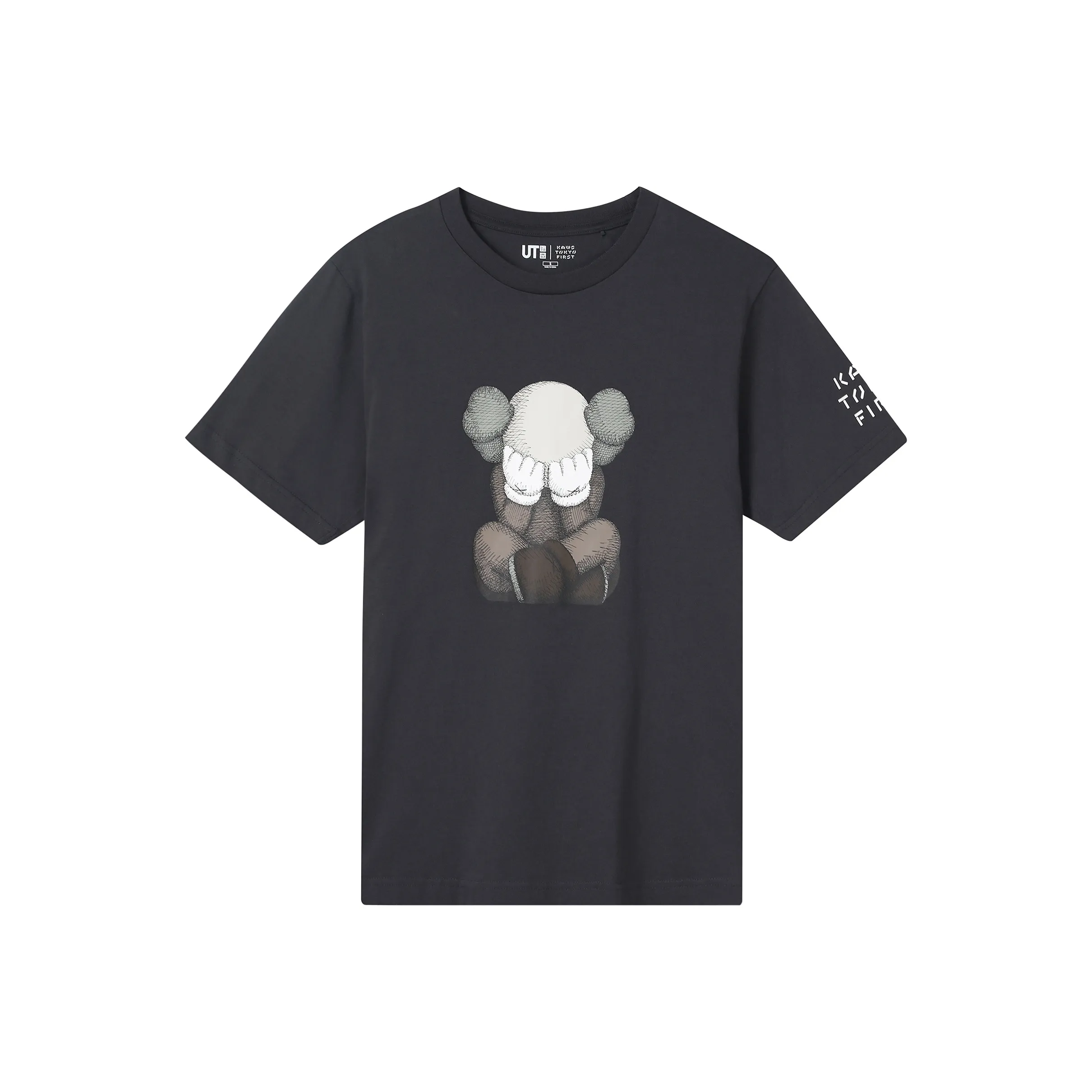 UNIQLO T-Shirt Unisex Темно-Серый