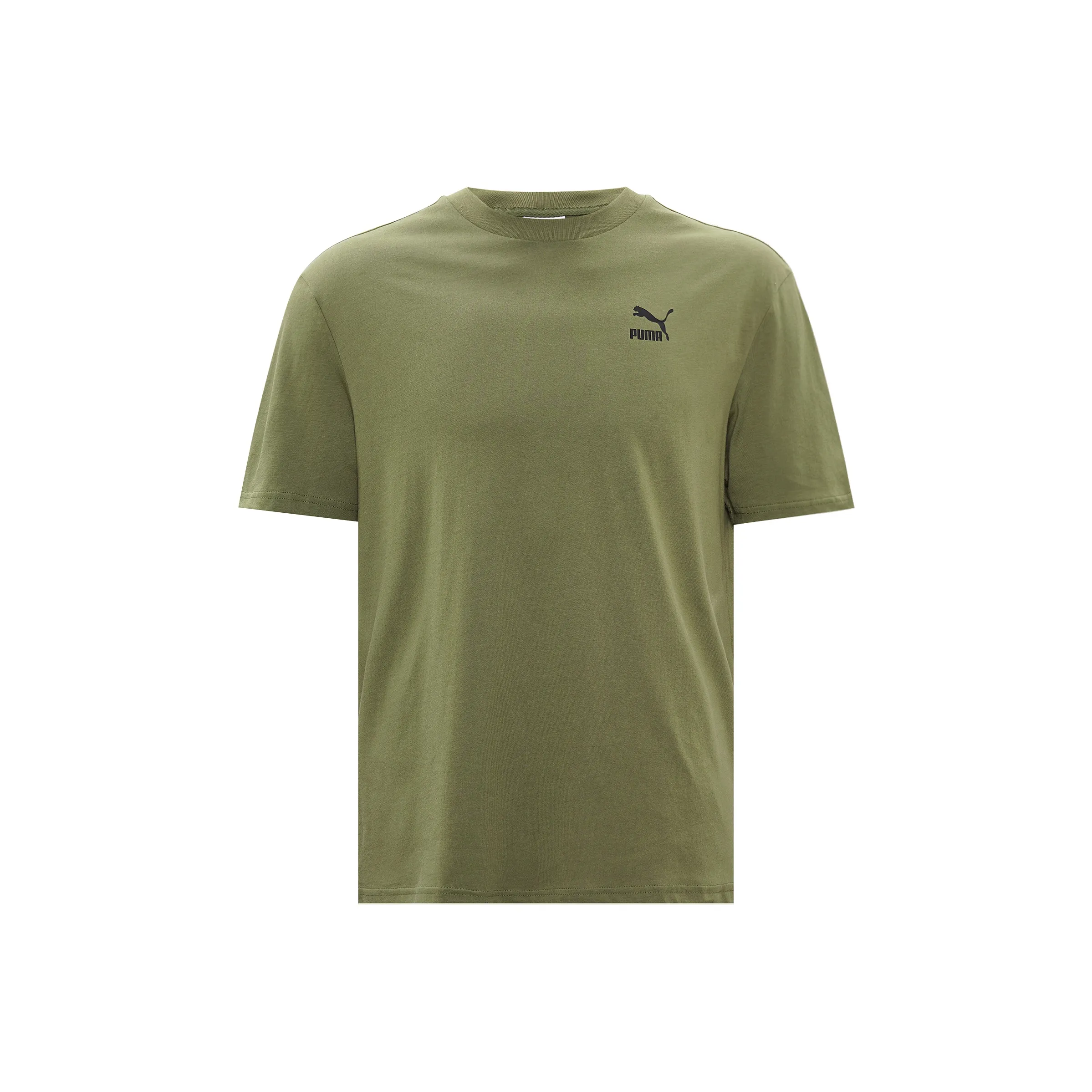 PUMA Армейский зеленый Мужской T-рубашки