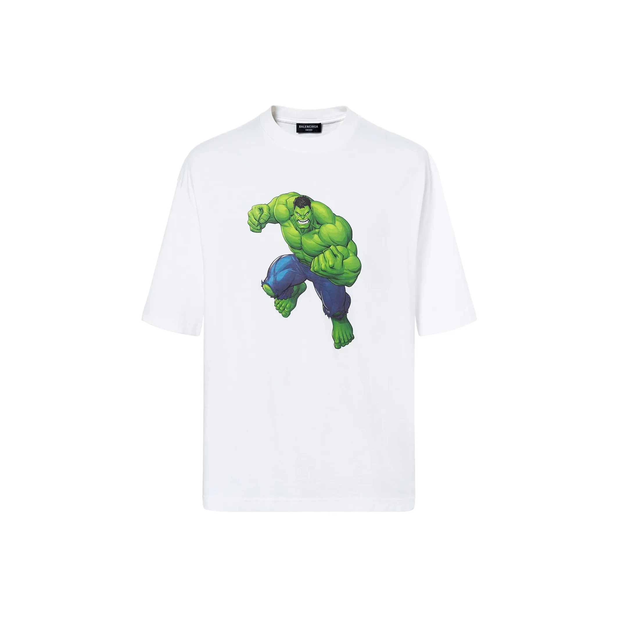 Balenciaga Mens Hulk 2021 Marvel Medium Fit T shirt