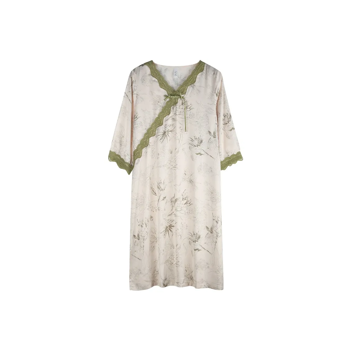 Xuan Liang Nightgown Women's Milk Candies Beige