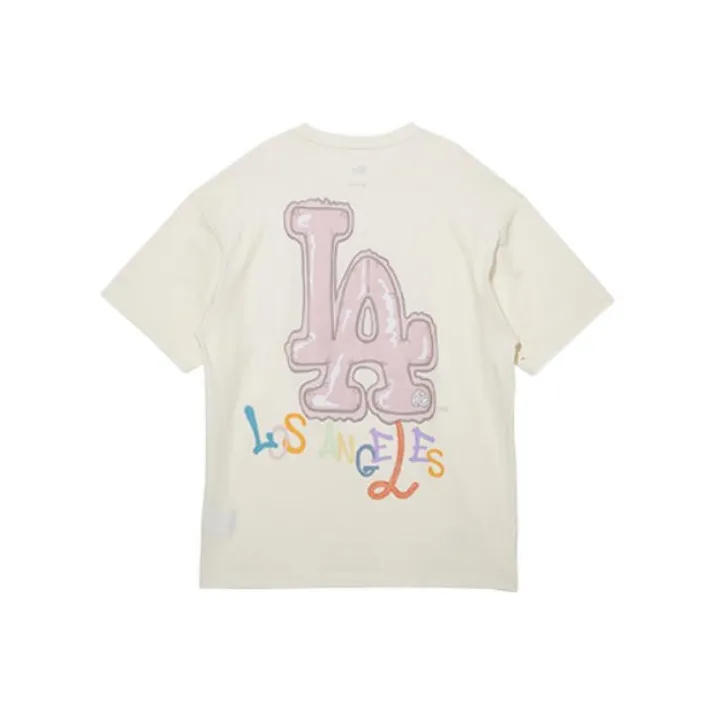 New Era T Shirt Unisex Ivory White