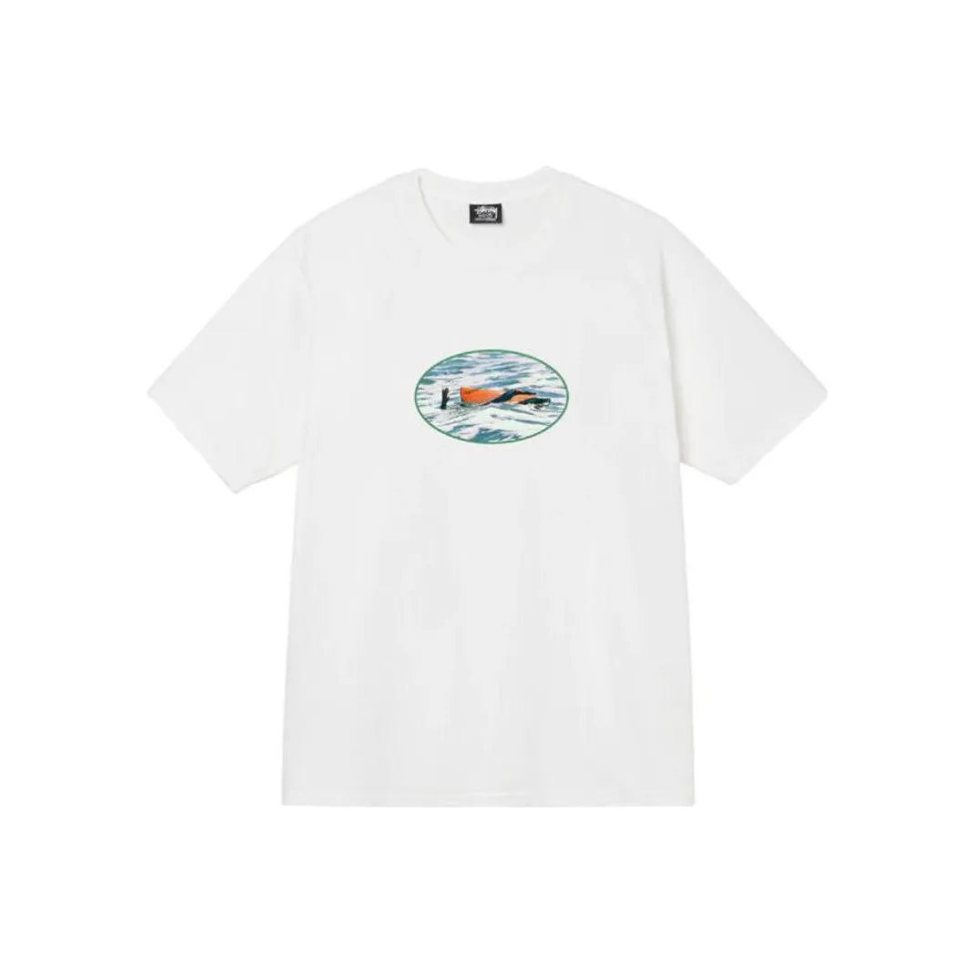 Stussy Белая Унисекс Футболка