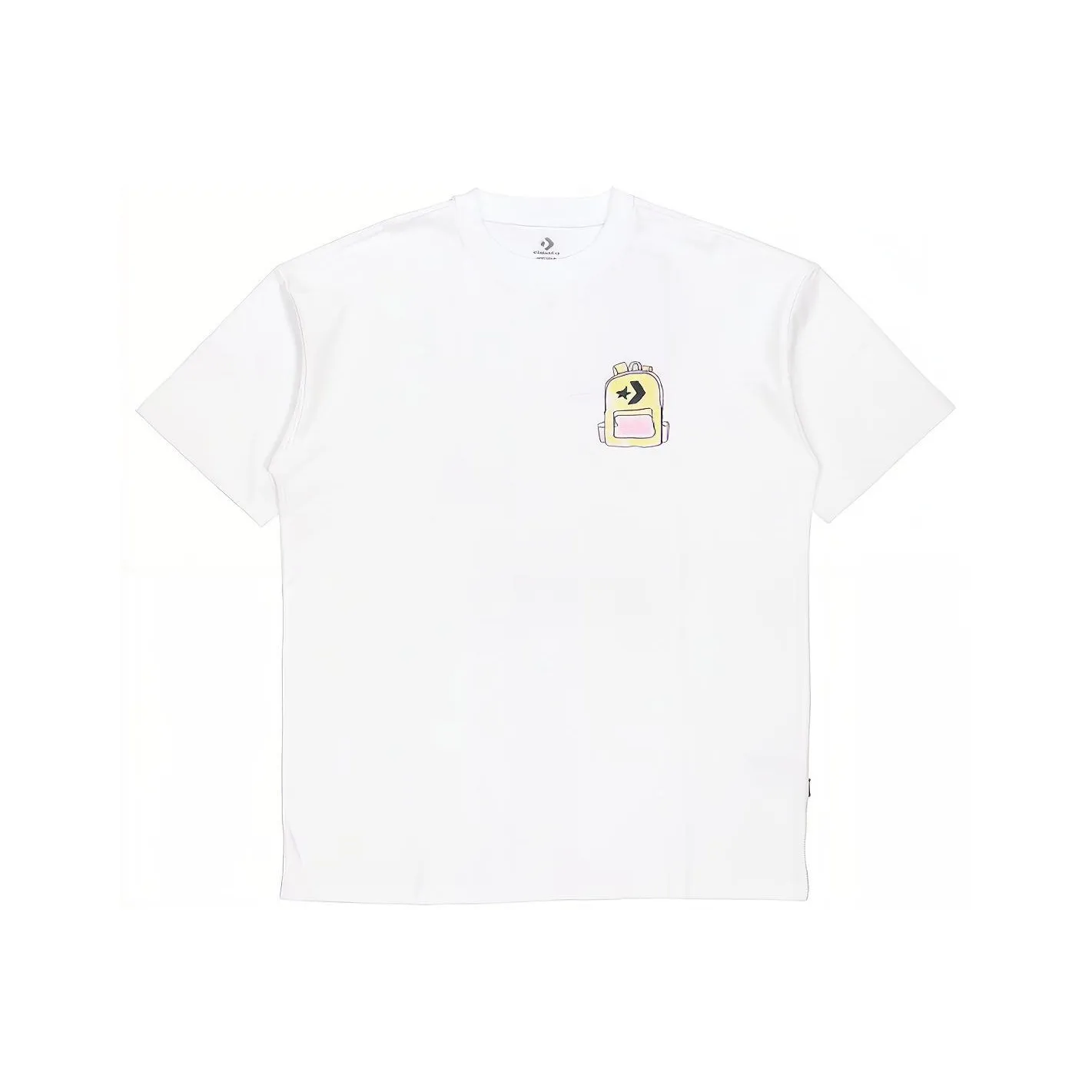 Converse Set-in Sleeve T-Shirt Men's White