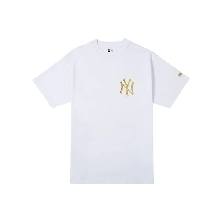 New Era Белый Унисекс Футболка