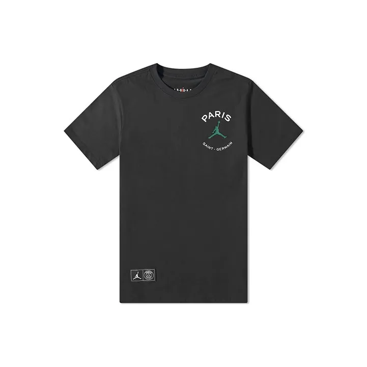 Jordan Air Джордан PSG Черные Мужские T-рубашки