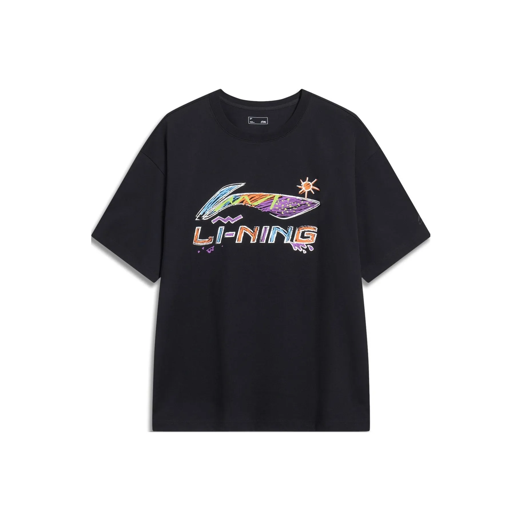 LiNing Sports Life Collection T Shirt Men's Black