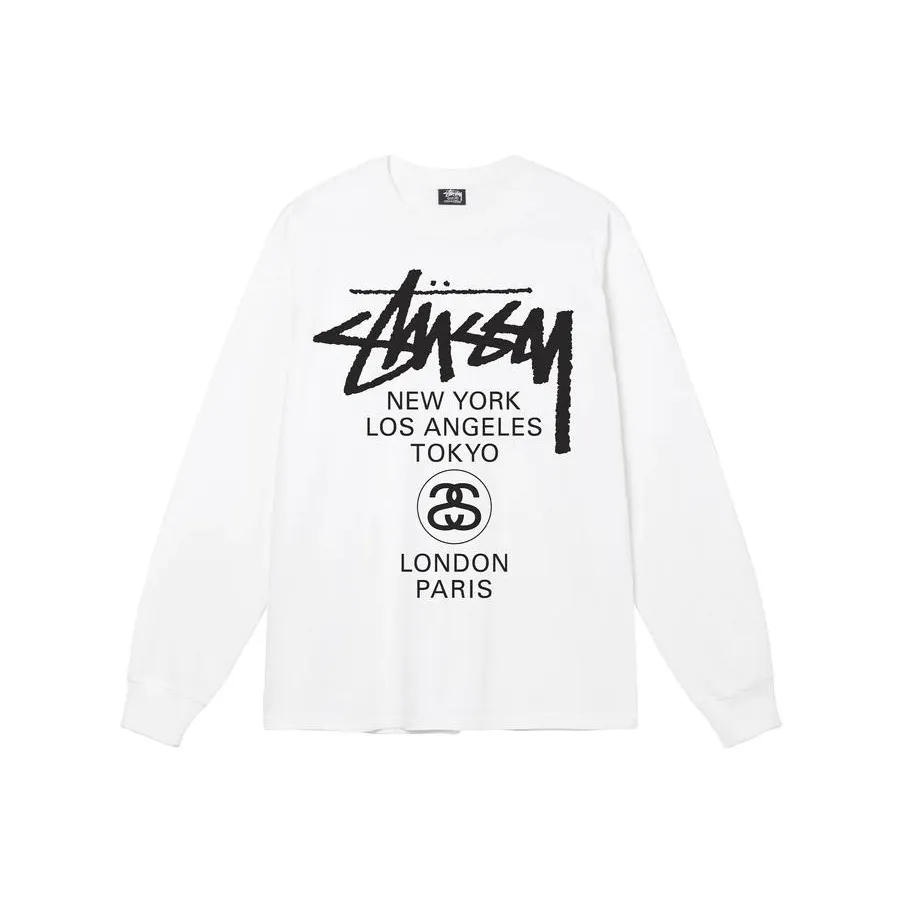 Stussy World Tour Long Sleeve Tee