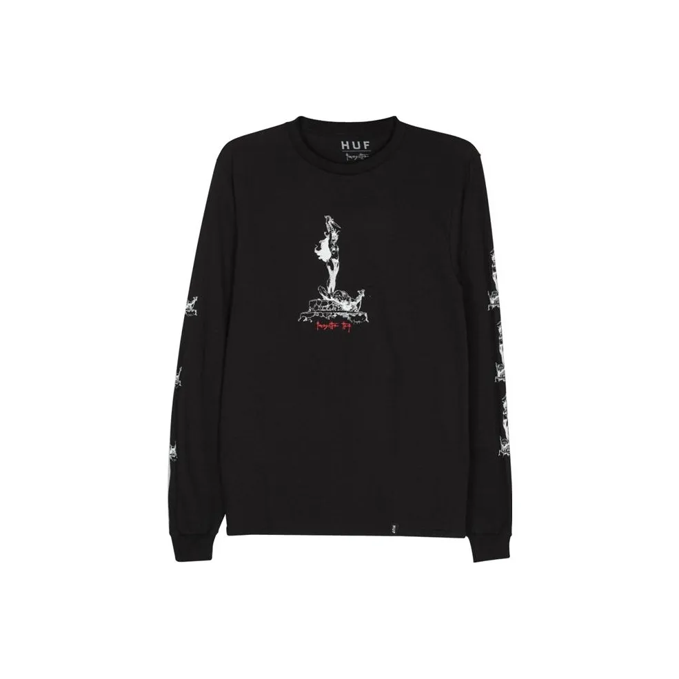 HUF T Shirts Men's Black