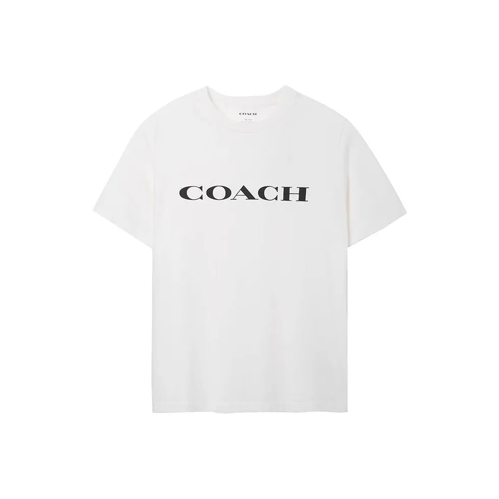 COACH T Shirts Men's White
