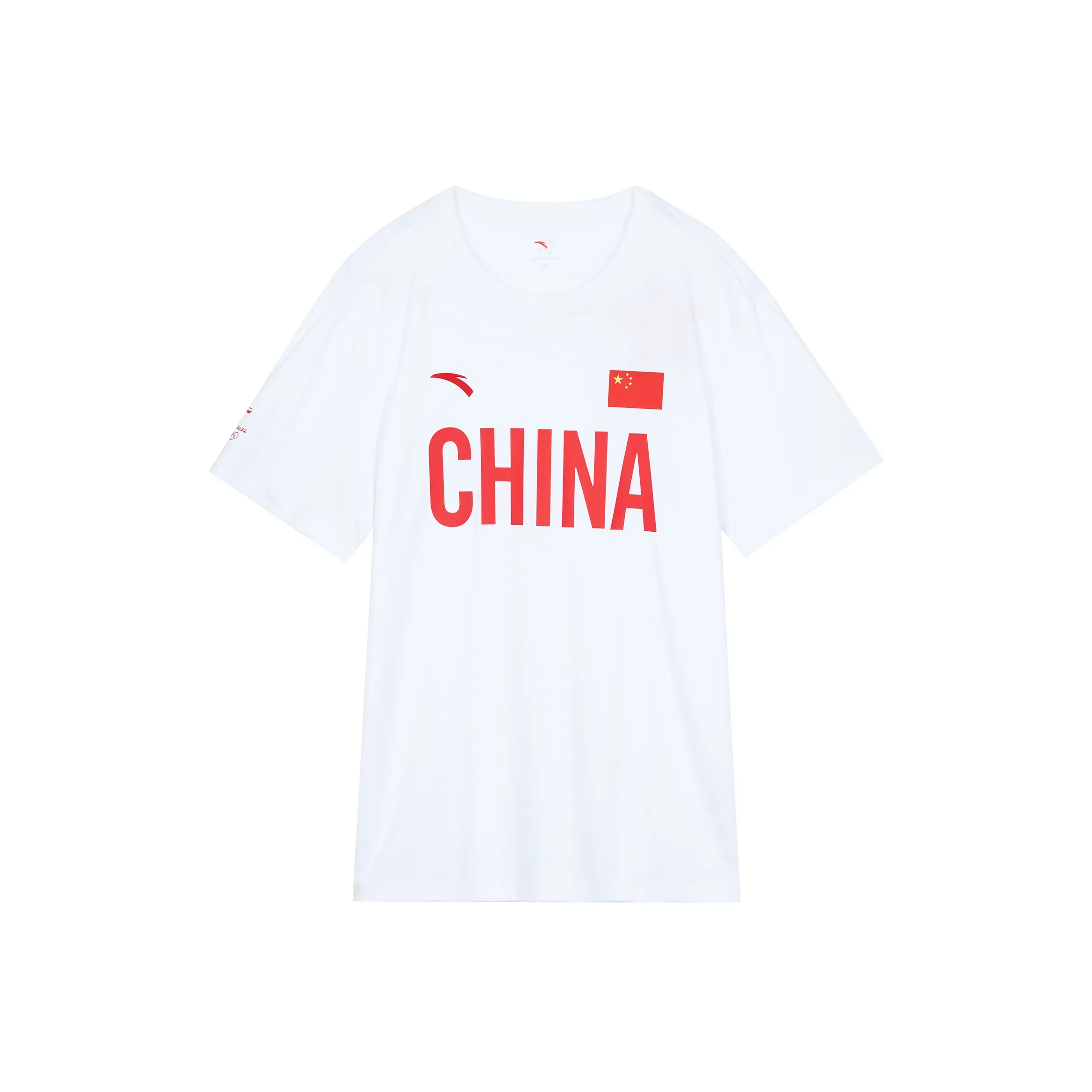 ANTA National Flag T Shirts Unisex White