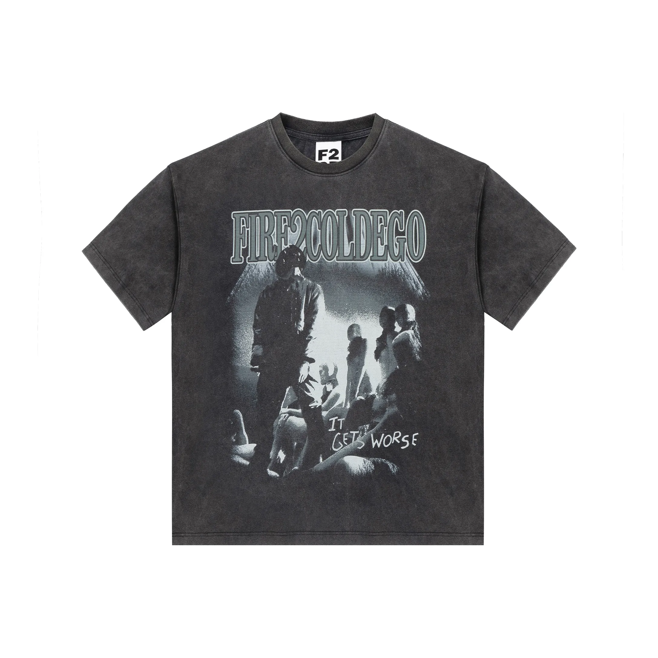 FIRE 2 COLD EGO T-Shirts Unisex Black