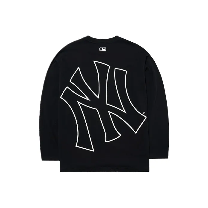 MLB Base Logo Черная Унисекс Футболка